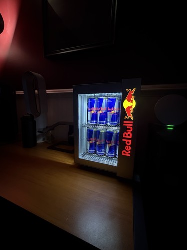Red bull mini frigo - red,