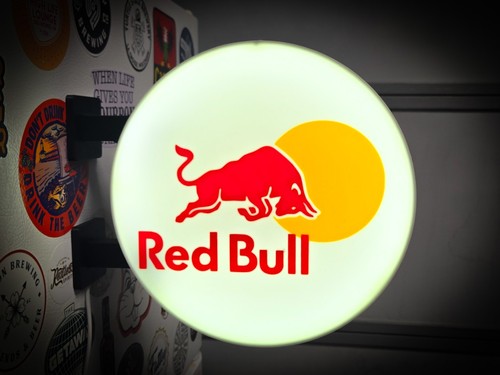 Enseigne red bull lumineuse - red,