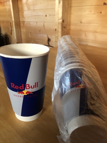 X25 red bull disposable cups - disposable,