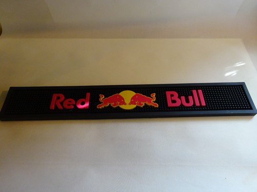 Red bull rubber bar runner - bull,