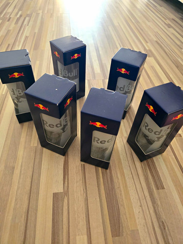 Bicchieri red bull - red, 6