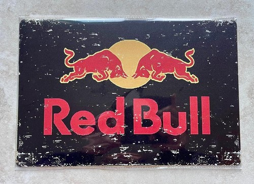 Insegna metallo red bull - insegna,