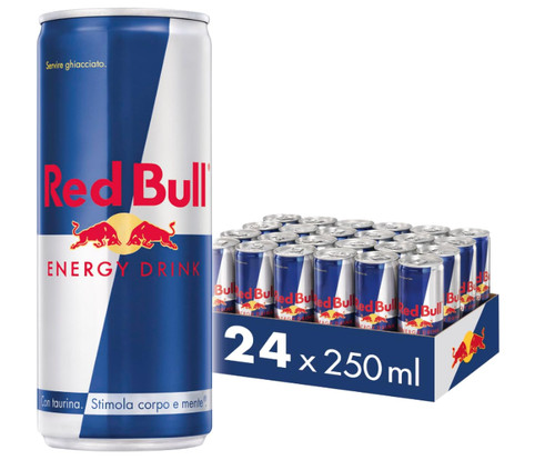 Red bull energy drink - red,